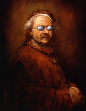 Cool Rembrandt. 80 x 65 cm